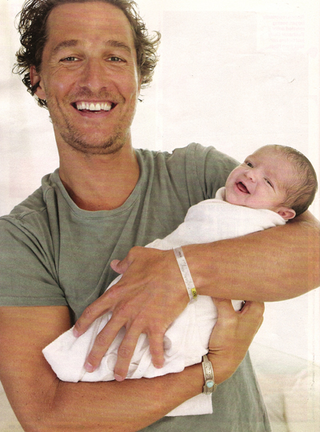 Illustration for article titled This Week In Tabloids: Matthew McConaughey's Son, Angelina's Fake Baby, Sarah Jessica Parker's Cheating Husband
